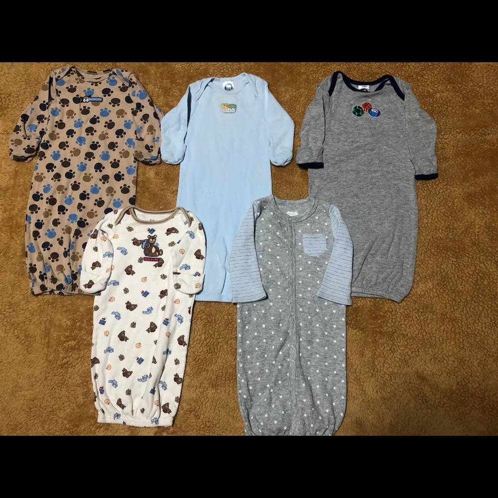 Baby boy gowns